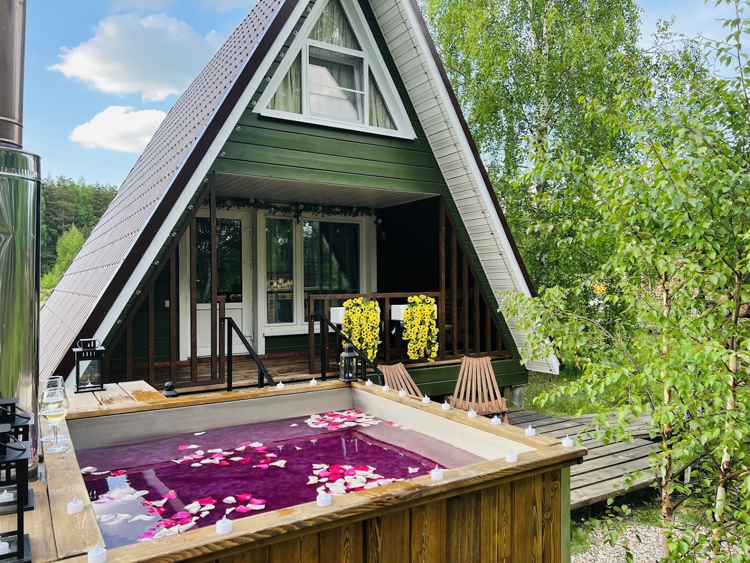 Глэмпинг на Озёрах