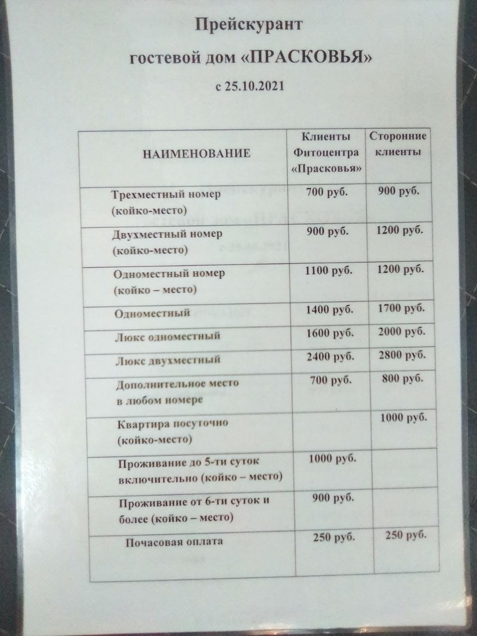 Гостиничный комплекс "Прасковья"