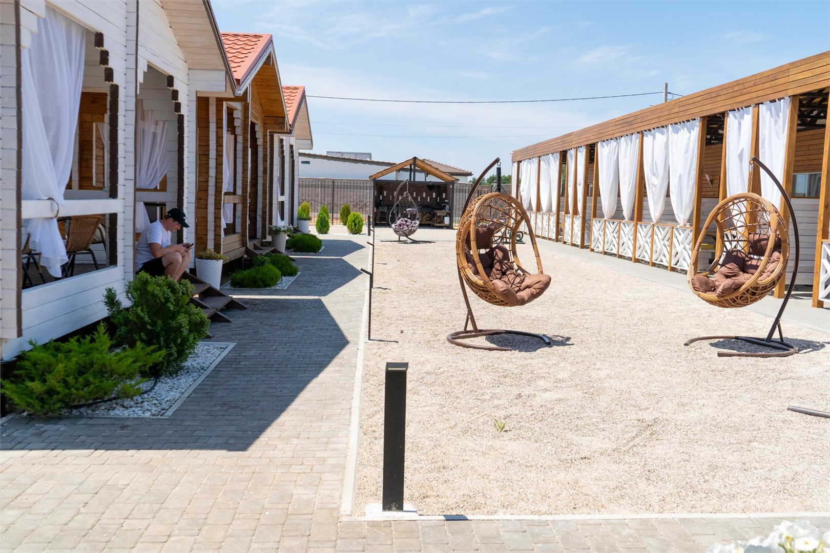 Белый песок