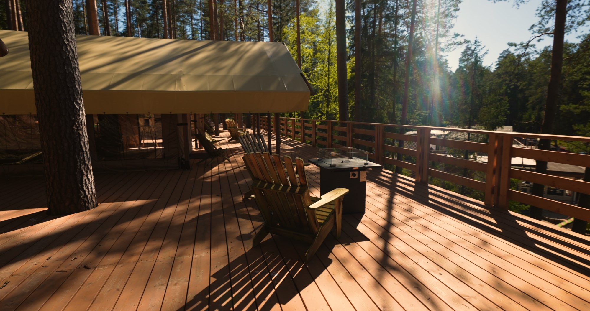 Глэмп-отель Террасы